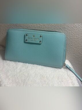 Kate Spade Wellesley Neda Wallet Robin's Egg Blue